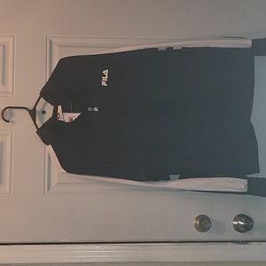 Fila Woman's 2 pc track suit dark blue and white Size 2x NWT